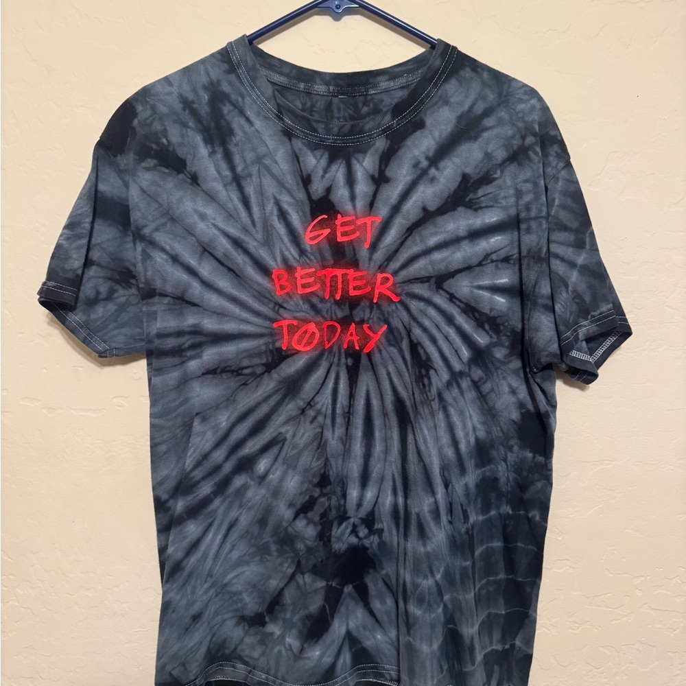 Black Tie-Dye T-Shirt GBT